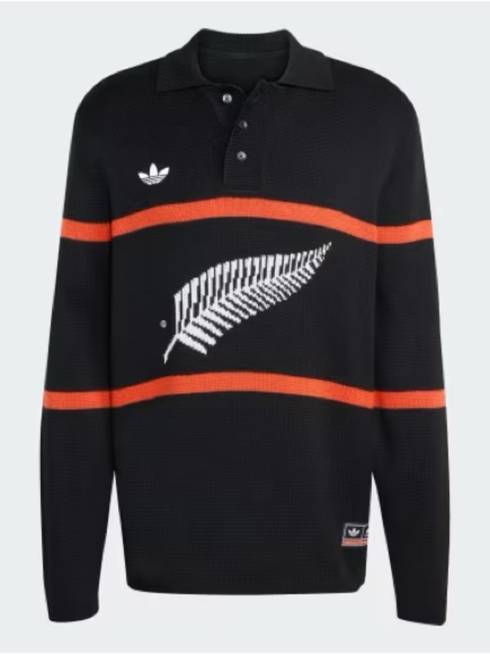 ADIDAS ORIGINALS & ALL BLACKS KNITTED POLO